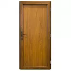 Dvere vchodové Larino Eco D18 90P zlatý dub