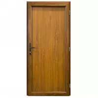 Dvere vchodové Larino Eco D18 90P zlatý dub