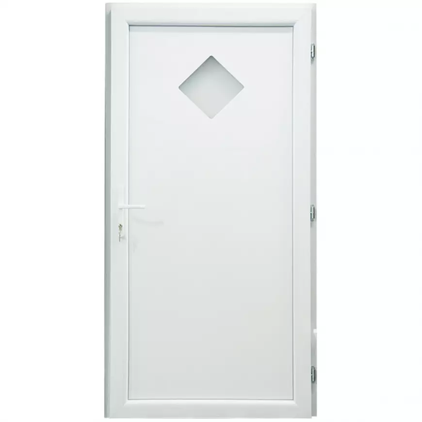 Dvere vchodové Madeleine Eco D19 90P biele