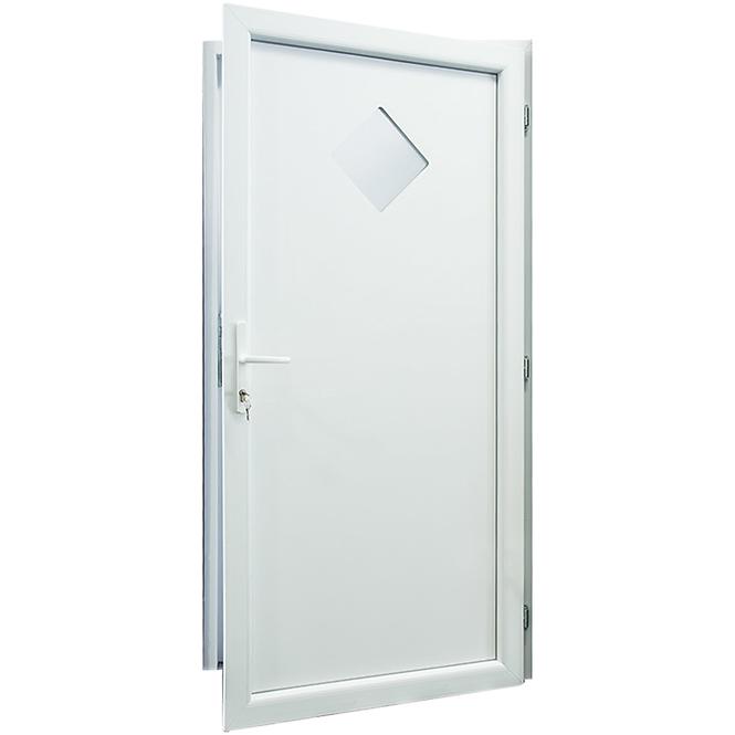 Dvere vchodové Madeleine Eco D19 90P biele