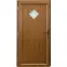Dvere vchodové Madeleine Economy D19 90L 98x198x6 zlatý dub