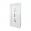 Dvere vchodové Candy D26 90L biele,2