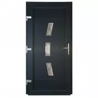 Dvere vchodové Candy D26 90L antracit