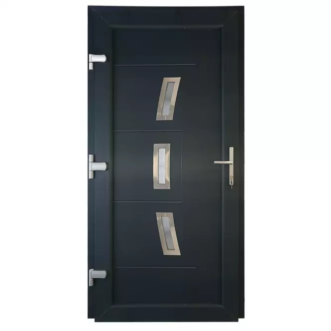 Dvere vchodové Candy D26 90L antracit