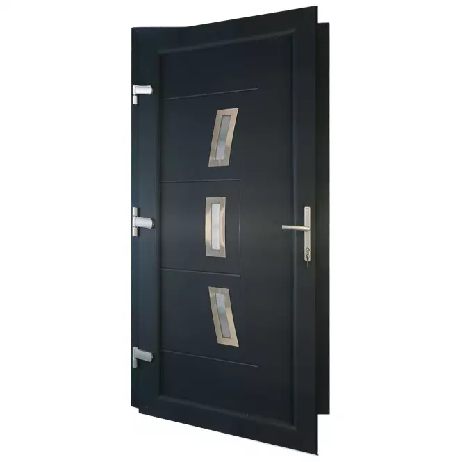 Dvere vchodové Candy D26 90L antracit