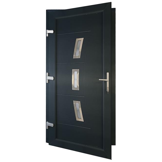 Dvere vchodové Candy D26 90L antracit