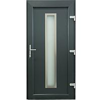 Dvere vchodové Colombo D29 90P 98x198x7 antracit