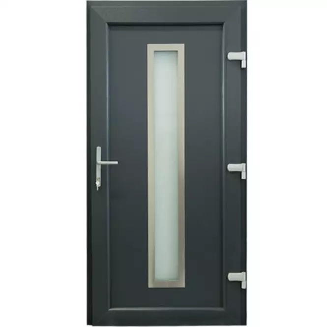 Dvere vchodové Colombo D29 90P 98x198x7 antracit