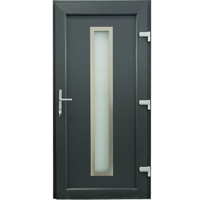 Dvere vchodové Colombo D29 90P 98x198x7 antracit