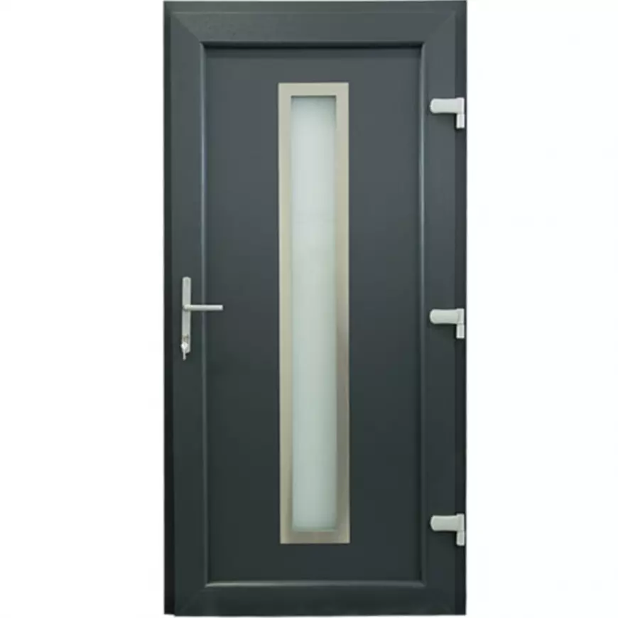 Dvere vchodové Colombo D29 90P 98x198x7 antracit