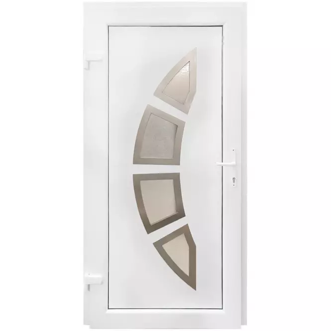 Dvere vchodové Zagrzeb D31 90L biele