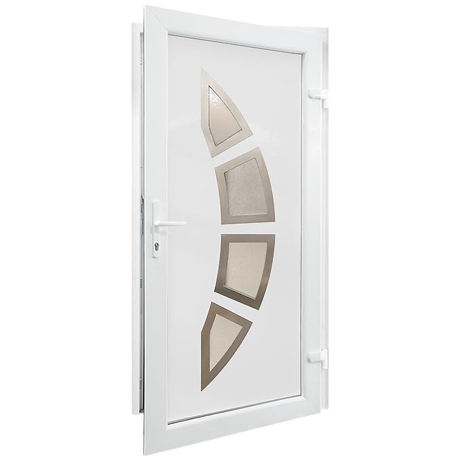 Dvere vchodové Zagrzeb D31 90P biele