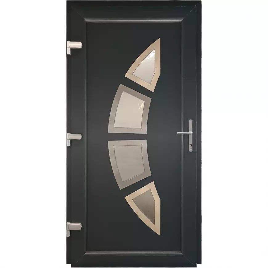 Dvere vchodové Zagrzeb D31 90L antracit