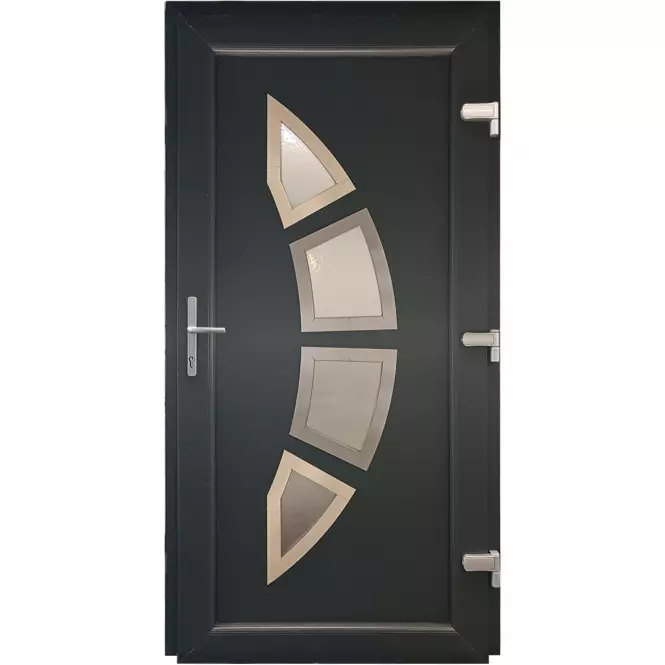 Dvere vchodové Zagrzeb D31 90P antracit