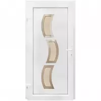 Dvere vchodové Osijek D32 90L biele