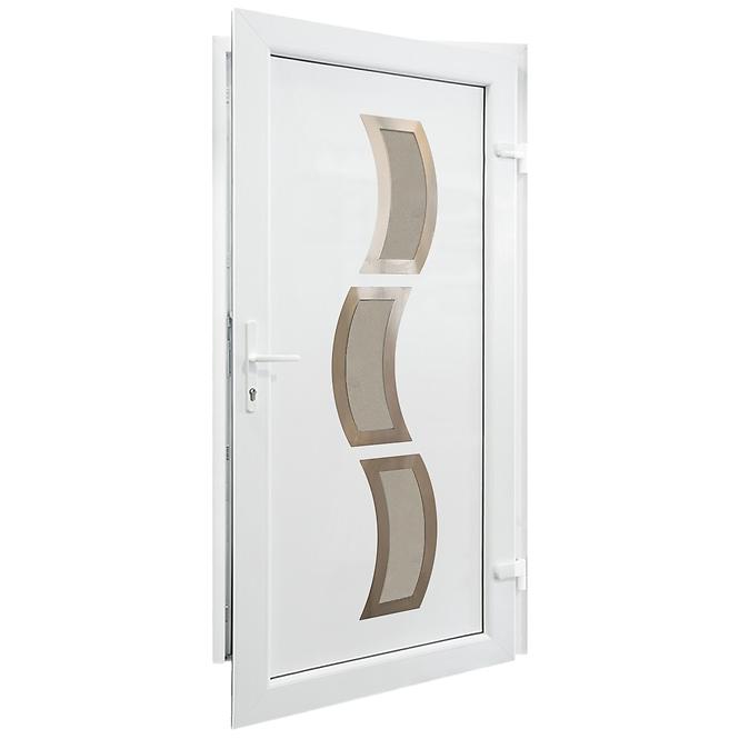 Dvere vchodové Osijek D32 90P biele
