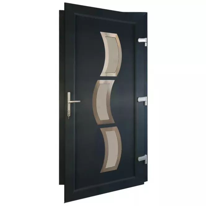Dvere vchodové Osijek D32 90P antracit,2