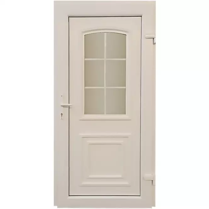 Dvere vchodové Rijeka D34 90L 98x198x7 biela