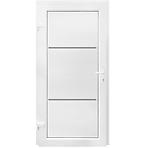 Dvere vchodové Split D35 98x198x7 90Ľ biele