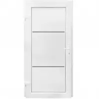 Dvere vchodové Split D35 98x198x7 90Ľ biele