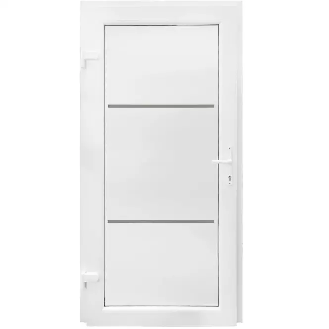 Dvere vchodové Split D35 98x198x7 90Ľ biele