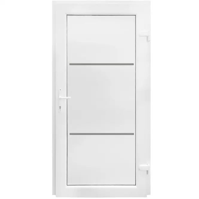Dvere vchodové Split D35 98x198x7 90P biele