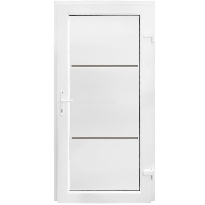 Dvere vchodové Split D35 98x198x7 90P biele