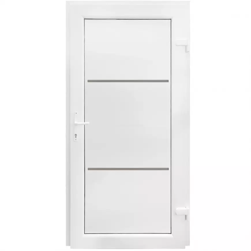 Dvere vchodové Split D35 98x198x7 90P biele