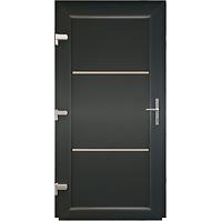 Dvere vchodové Split D35 98x198x7 90L antracit