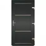 Dvere vchodové Split D35 98x198x7 90P antracit