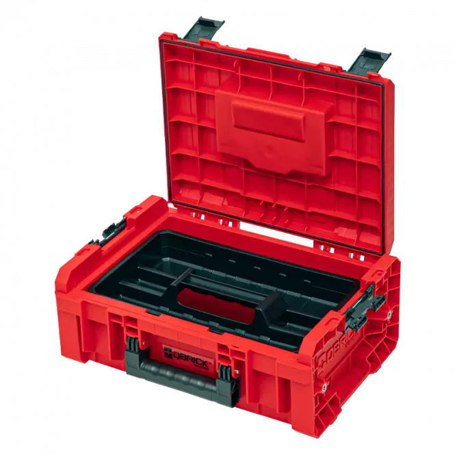 Box Na Náradie Qbrick System PRO Technician Case 2.0 RED Ultra HD Custom,2