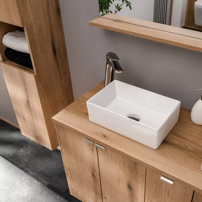 Kúpeľňová skrinka Nova Oak 60 dvere