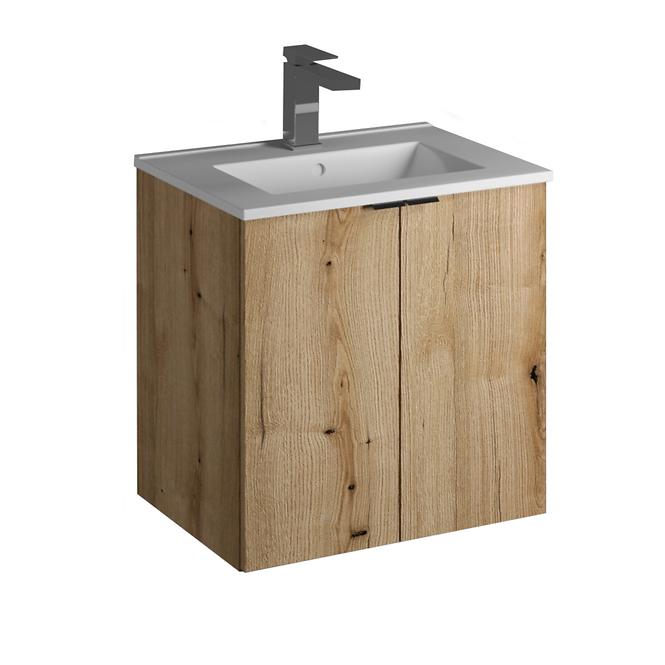 Kúpeľňová skrinka Nova Oak 60 dvere,2