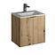 Kúpeľňová skrinka Nova Oak 60 dvere,2