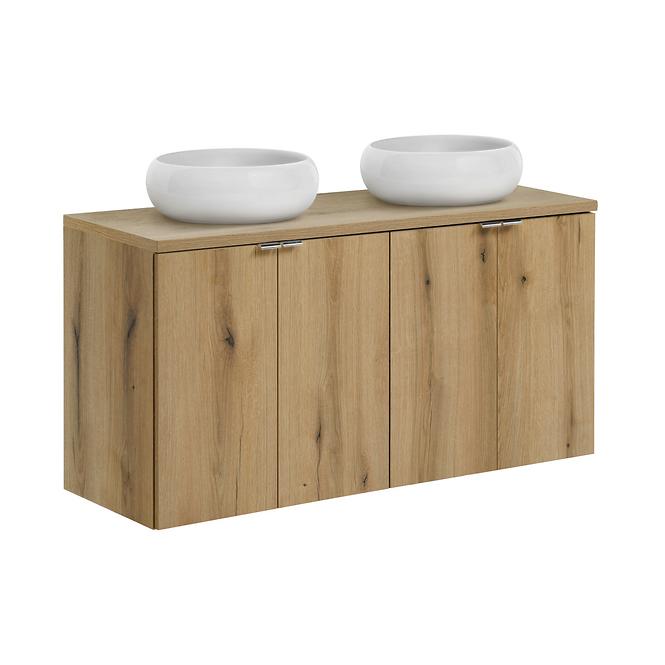 Kúpeľňová skrinka Nova Oak 60 dvere,8