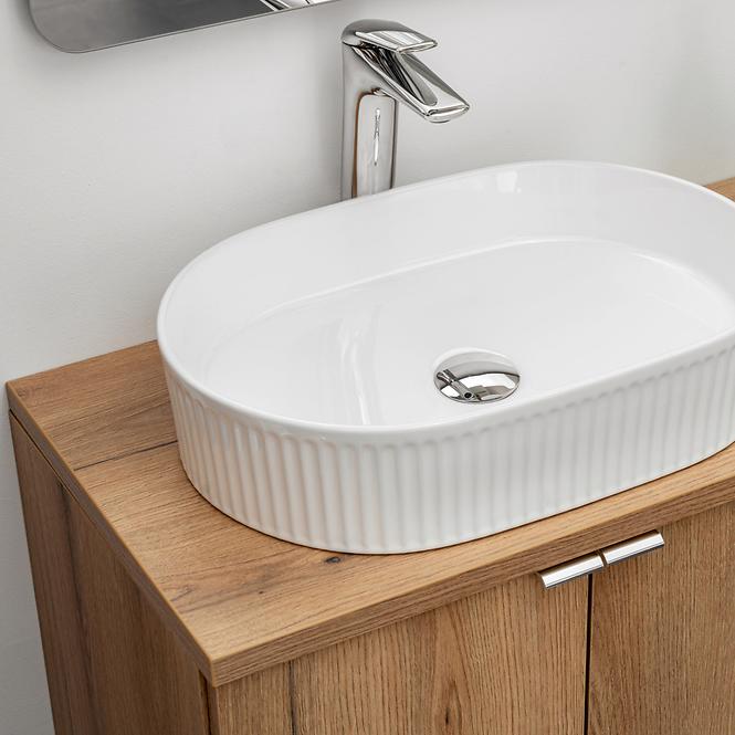 Kúpeľňová skrinka Nova Oak 80 dvere