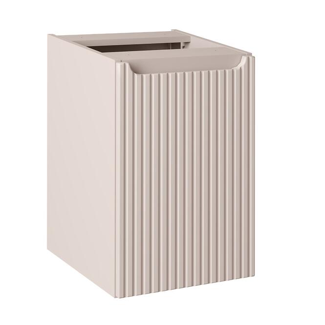 Skrinka do kúpeľne Nova 40 s košíkom kašmír,2