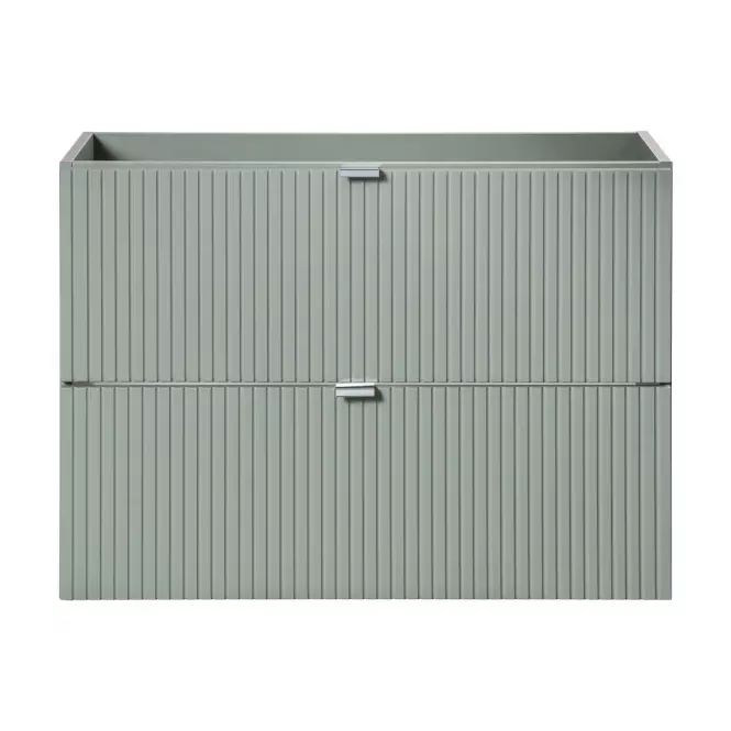 Kúpeľňová skrinka Line Reed Green 80 šalvia,4