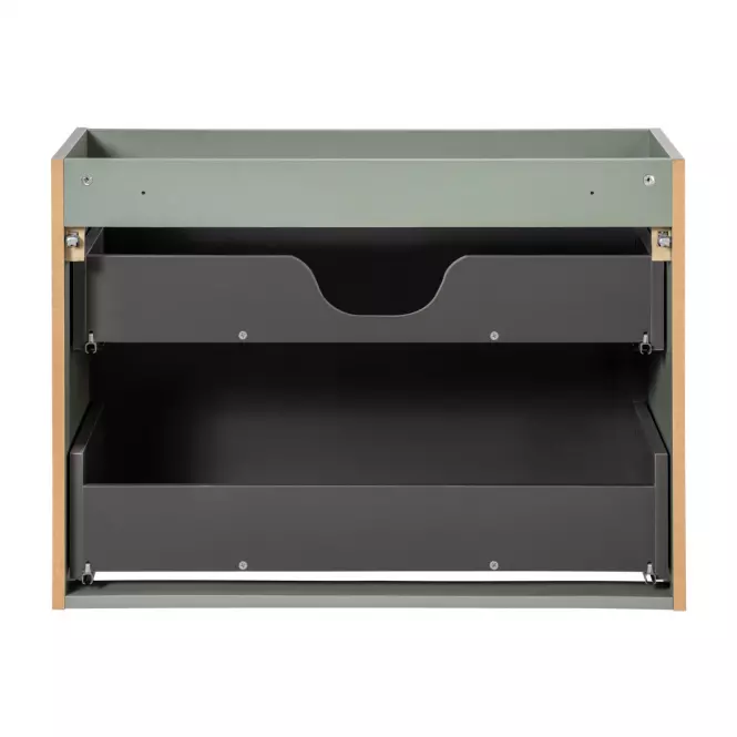 Kúpeľňová skrinka Line Reed Green 80 šalvia
