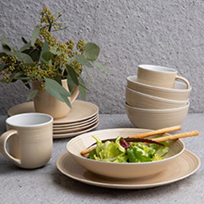 Miska na šalát 15 cm piesok Am-Linea