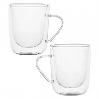 Súprava termo hrnčekov s dvojitou stenou 2x300ml