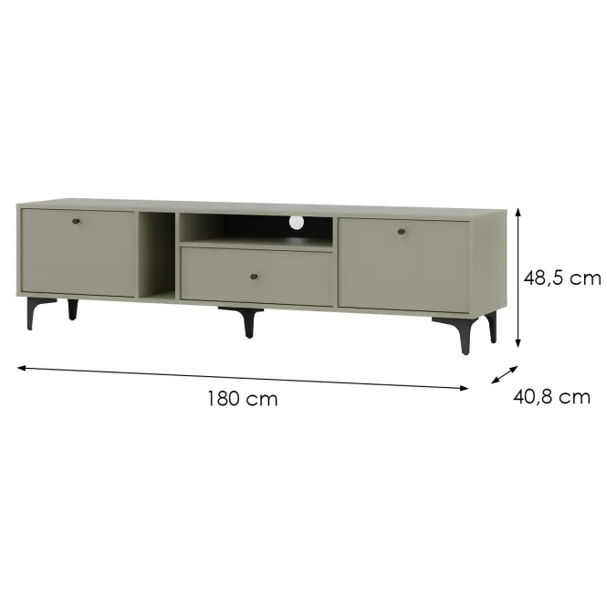 TV Stolík Tokyo 1 2K 1S eukalyptus 313,2