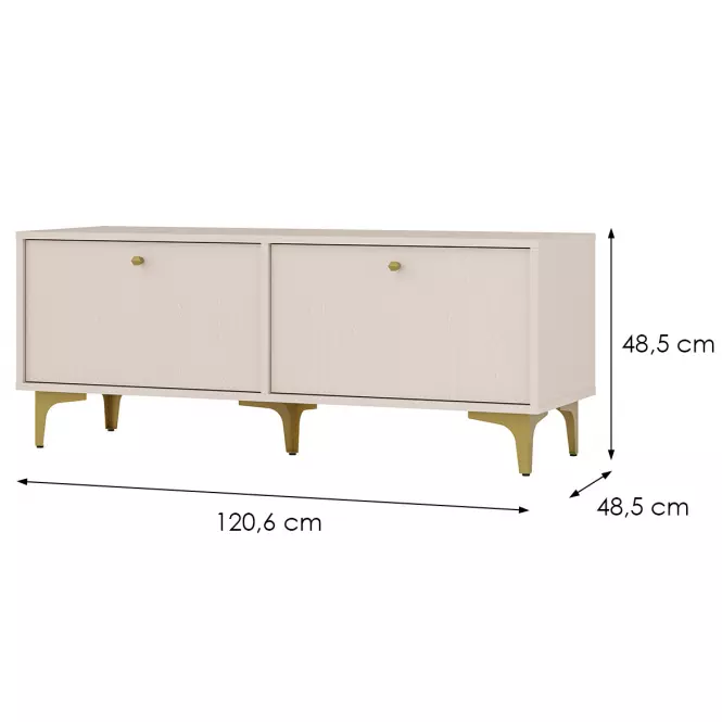 TV Stolík Tokyo 1 2K pieskovo béžová 302
