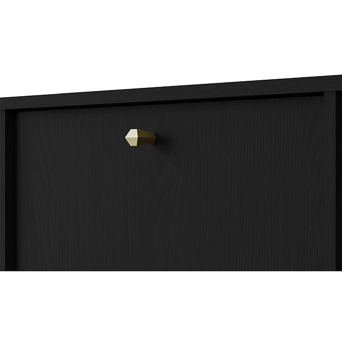 TV Stolík Tokyo 1 2K čierny grafit 302,4