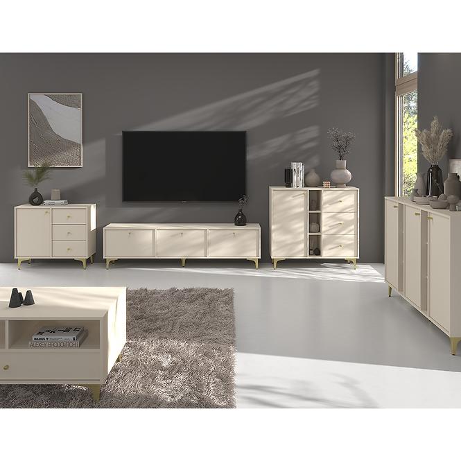 TV Stolík Tokyo 1 3K pieskovo béžová 303