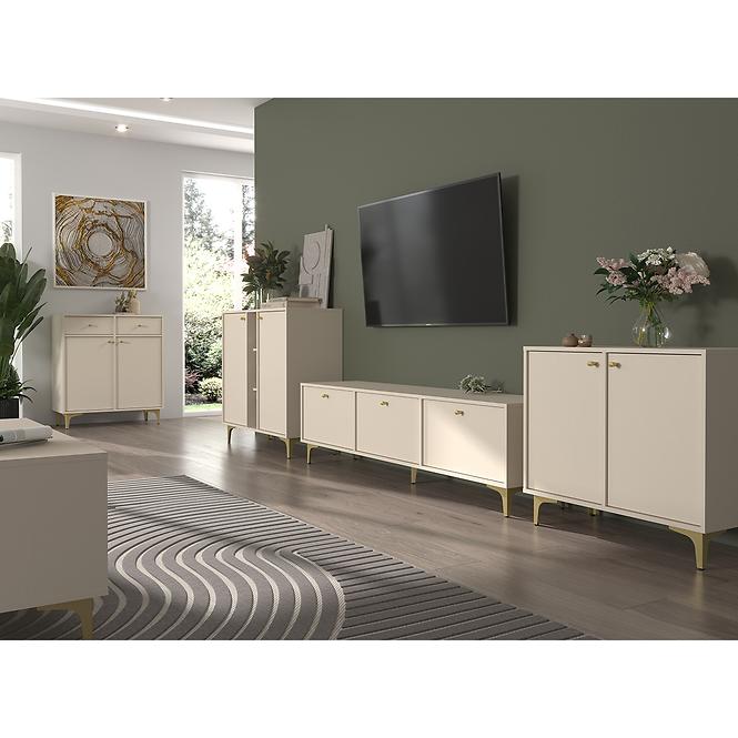 TV Stolík Tokyo 1 3K pieskovo béžová 303