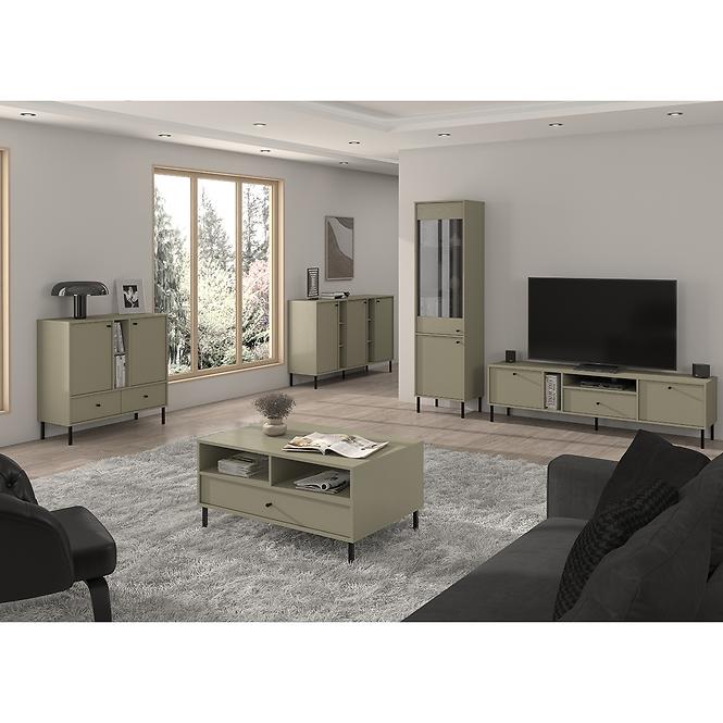 TV Stolík Tokyo 2 2K 1S eukalyptus 313,4