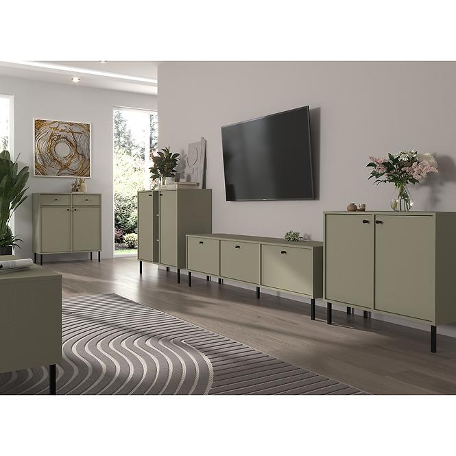 TV Stolík Tokyo 2 2K eukalyptus 302,4