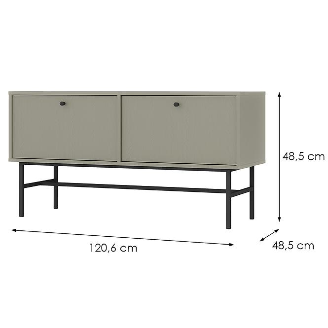 TV Stolík Tokyo 3 2K eukalyptus 302