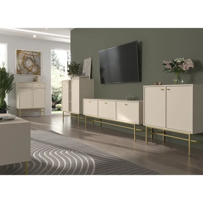 TV Stolík Tokyo 3 2K pieskovo béžová 302,17